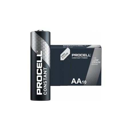 DURACELL MN 1500 PROCELL Constant patarei AA 10tk (LR6)