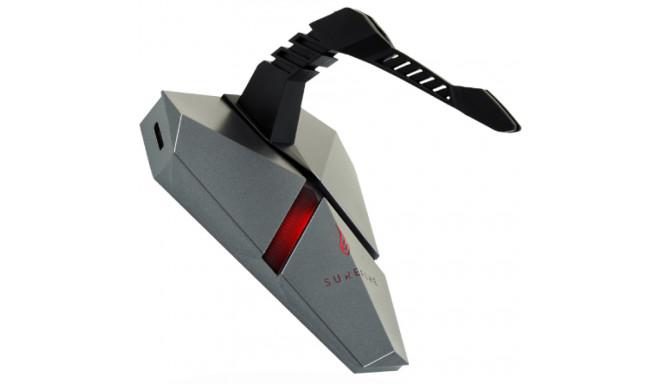 USB-hub mängurile SureFire Axis Gaming Mouse Bungee Hub, 3x 5Gbps USB3.2 Gen1 porti, PC/Mac või kons