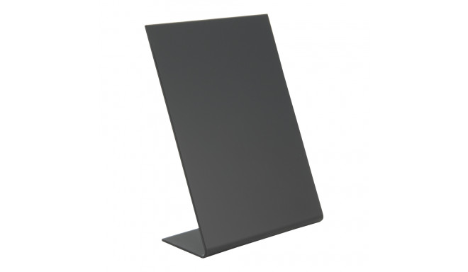 Lauatahvel SECURIT L-Board A6, must,K-15,5x10,5x5cm, 3 tk/ akrüül, kompl.