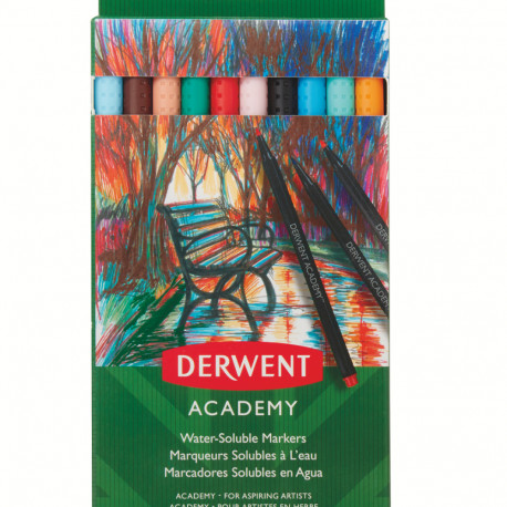 Viltpliiatsid Derwent Academy Fine 20värvi
