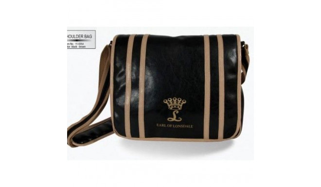 Õlakott Lonsdale must/pruun