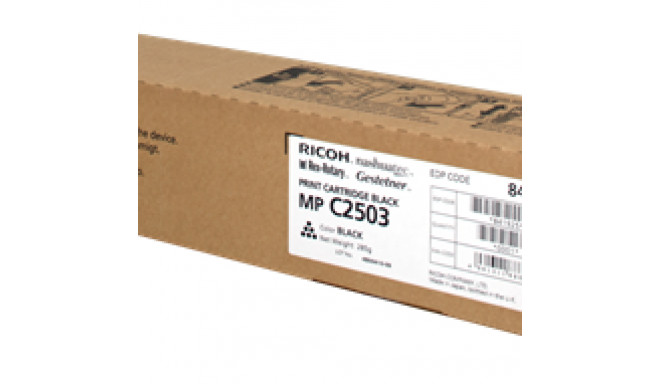 Tooner Ricoh MP C2503Bk Black/must Standard 15000LK for MP-C2003/C2503/MPC2011/c2004/c2504