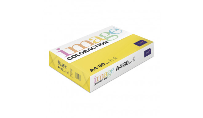 Koopiapaber A4 80g tumekollane (Sevilla/Dark Yellow) nr.56 500lehte pakis