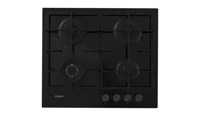 Whirlpool AKT 6455/NB1 hob Black Built-in Gas 4 zone(s)