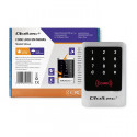 Qoltec 52444 Code lock MIMAS with RFID reader Code | Card | key fob | Doorbell button | IP68 | EM