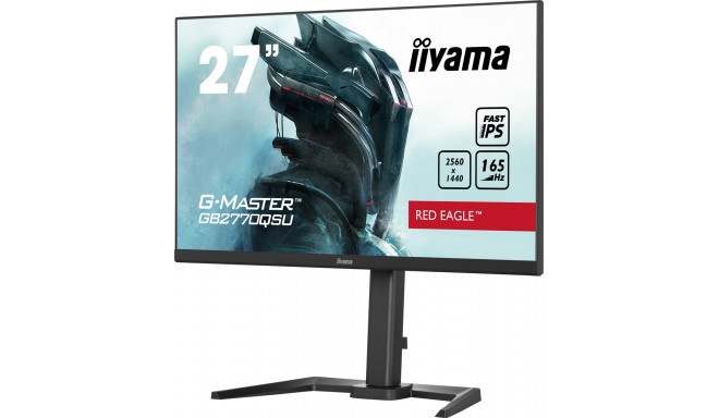 iiyama G-MASTER GB2770QSU-B5 computer monitor 68.6 cm (27") 2560 x 1440 pixels Wide Quad HD LED Blac