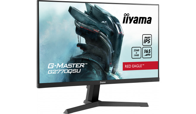 iiyama G-MASTER G2770QSU-B1 arvutimonitor 68,6 cm (27") 2560 x 1440 pikslit Lai Quad HD LCD Must