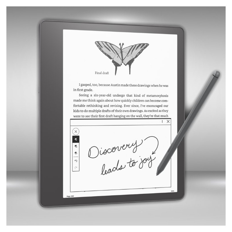 Kindle Scribe e-book reader Touchscreen 16 GB Wi-Fi Gray