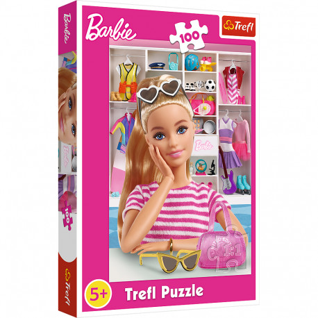 TREFL BARBIE Puzzle, 100 pcs