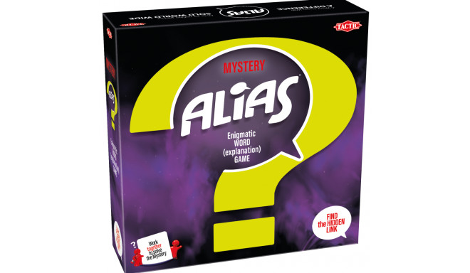 TACTIC Boardgame Alias Mystery (In Lithuanian lang.)