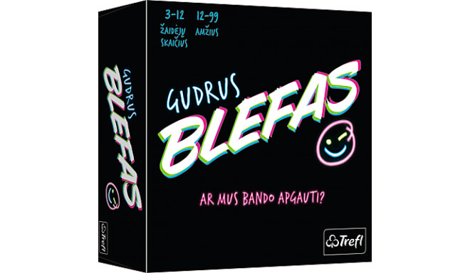 TREFL Board game Double bluff game (In Lithuanian lang.)