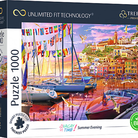 TREFL Prime pusle VacayTime Sailboats, 1000 osa