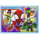 TREFL SPIDER-MAN Puslekomplekt 4in1 Spidey