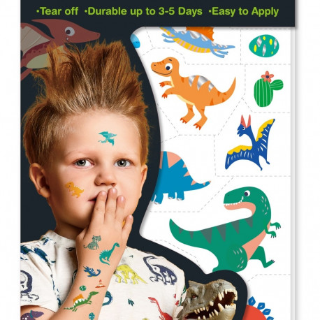AVENIR Tetovējumu uzlīmes: Dinozaurs