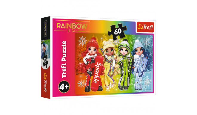 TREFL RAINBOW HIGH Puzzle , 60 pcs