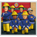 TREFL FIREMAN SAM Pusle komplekt, 10 tk, Tuletõrjuja Sam