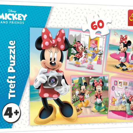 TREFL DISNEY puzzle Minnie 60 pcs