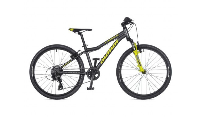 Author A-Matrix 24'' SL Junior bike, Grey Matte/Lime