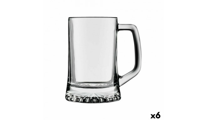 Beer Mug Crisal Maxim 280 ml 10 x 7 x 12 cm (6 Units)