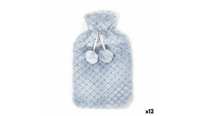 Hot Water Bottle Blue Plastic 1,8 L (12 Units)