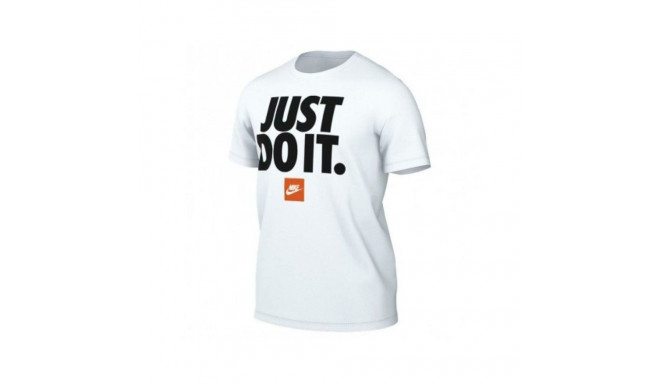 Men’s Short Sleeve T-Shirt Nike JDI VERDIAGE DZ2989 100  White - XXL