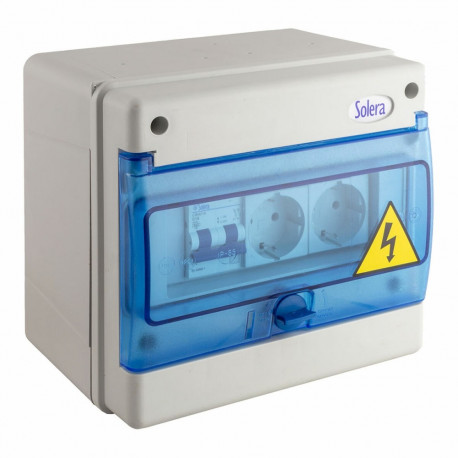 Electrical panel Solera 1308a-c9 tööstuslik 21,5 x 16 x 20 cm IP54 16 A
