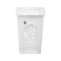 Laundry basket Stefanplast White Plastic 50 L 37 x 56 x 39 cm (6 Units) Laundry basket Stefanplast White Plastic 50 L 37 x 56 x 39 cm (6 Units)