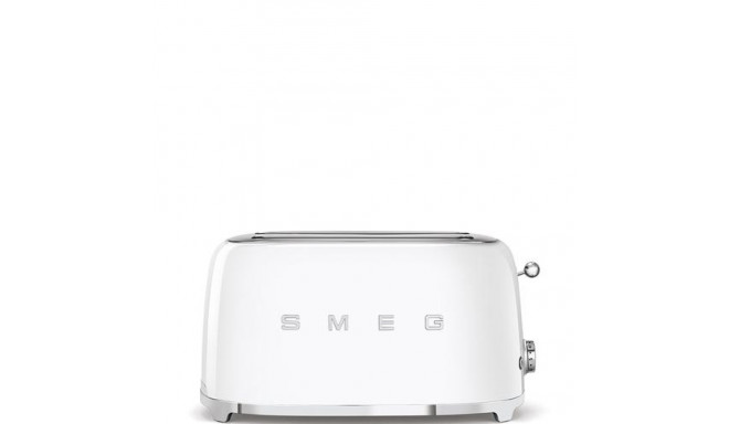 Smeg Four Slice Toaster White TSF02WHEU