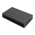 Digitus 8+2 Port FE PoE Switch