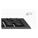 KeySonic KSK-3010ELC (DE) keyboard USB QWERTZ German Black