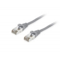 Equip Cat.6A S/FTP Patch Cable, 3.0 m, Grey