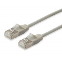 Equip Cat.6A F/FTP Slim Patch Cable, 5m, Beige