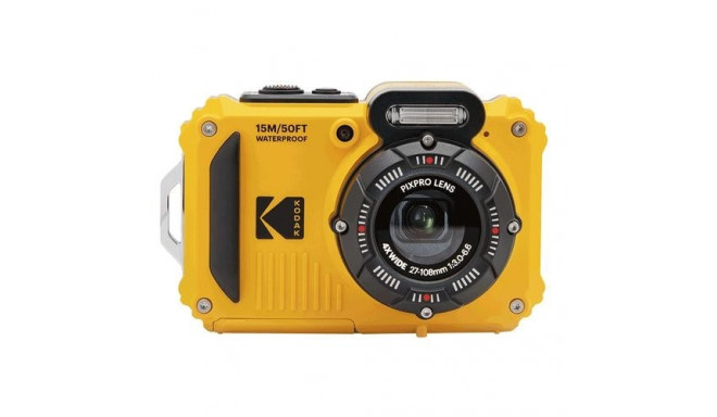 Kodak PixPro 1/2.7&quot; Compact camera 16 MP BSI CMOS 1920 x 1080 pixels Yellow