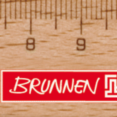 Joonlaud 17cm puidust, Brunnen