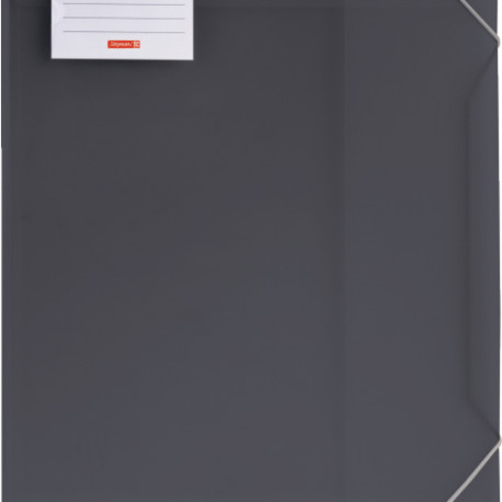 Kummiga mapp A3 FACT! hall plastik, Brunnen