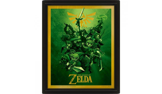 Plakat Zelda 3D