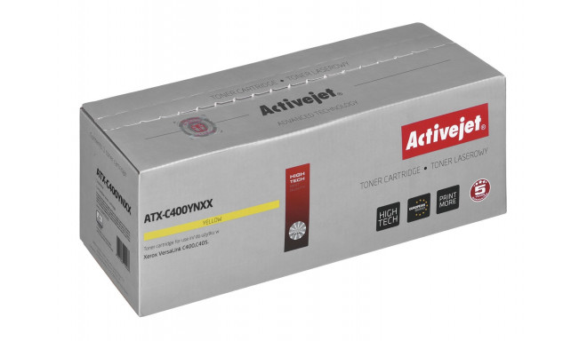 Activejet ATX-C400YNXX Toner (replacement for Xerox 106R03533; Supreme; 8000 pages; yellow)