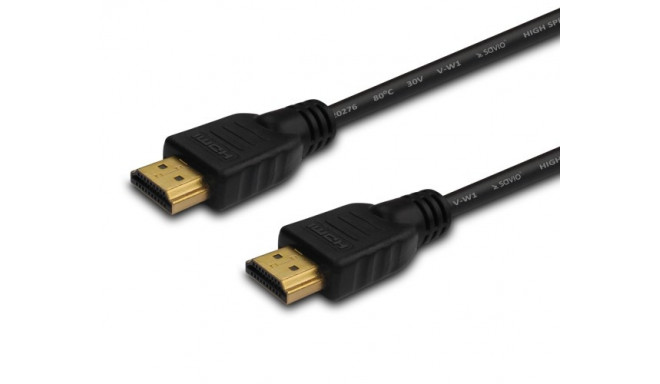 Savio CL-08 HDMI kaabel 5 m HDMI Type A (Standard) must