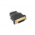 Lanberg adapter HDMI->DVI-D, must (AD-0014-BK)