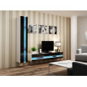 Cama TV stand VIGO NEW 30/140/40 white/black gloss Cama TV stand VIGO NEW 30/140/40 white/black gloss