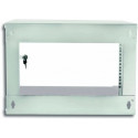 Techly Wall Rack Cabinet 19" 9U prof. 320 Grey Assembled