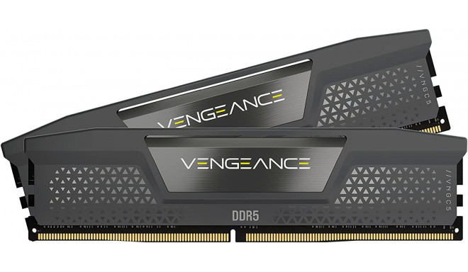 Corsair DDR5 64GB - 6000 - CL - 40 - Dual-Kit - DIMM, CMK64GX5M2B6000Z40, Vengeance, EXPO, black