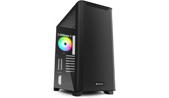 Sharkoon M30 RGB, tower case (black, tempered glass)
