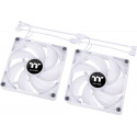 Thermaltake CT140 ARGB Sync PC Cooling Fan White, case fan (white, pack of 2)