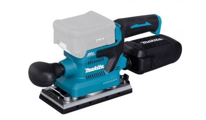 Accum. vibrating sander 18V, rectangular pad (without battery and charger)