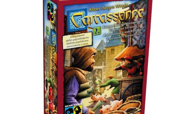 Brain Games Carcassonne Traders & Builders Настольная Игра