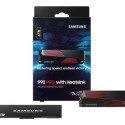 Samsung 990 Pro Heatsink 4TB SSD Disks