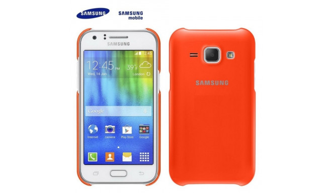 Samsung EF-PJ100BOE Original Back case for Samsung J100H Galaxy J1 Orange