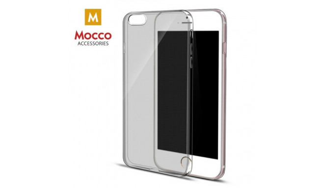 Mocco Ultra Back Case 0.3 mm Aizmugurējais Silikona Apvalks Priekš Huawei P8 Caurspīdīgs - Melns