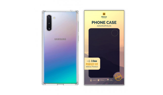 Mocco Original Clear Case 2mm Silicone Case for Samsung N970 Galaxy Note 10 / Note 10 5G Transparent